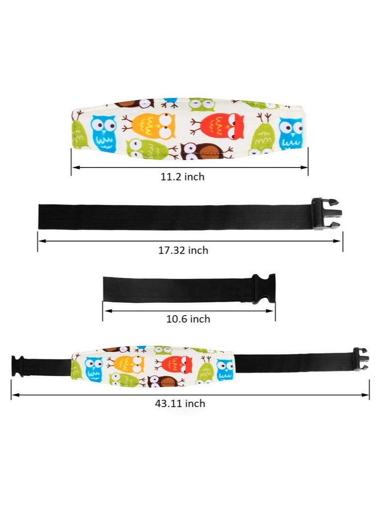 Sybil's 3 in 1 Baby Car Safety Kit Includes 1 Car Seat Shoulder Pad 1 Head Protector and 1 Anti Noise Ear Cover Travel Safety and Comfort for Kids - Image 4