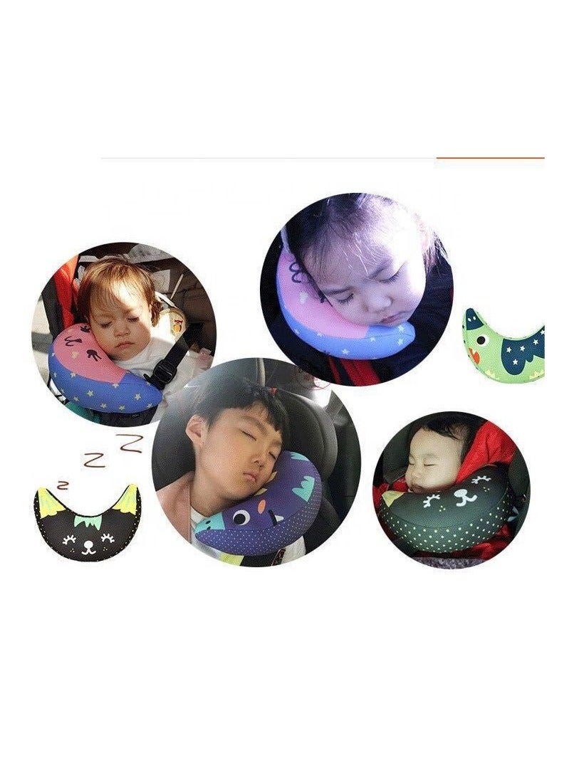 Sybil's 3 in 1 Baby Car Safety Kit Includes 1 Car Seat Shoulder Pad 1 Head Protector and 1 Anti Noise Ear Cover Travel Safety and Comfort for Kids - Image 5