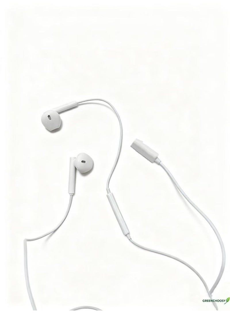 iphone in-ear wired headphones with lossless audio quality, stable and zero-latency performance, and plug-and-play functionality; featuring a durable TPE cable and gold-plated plug, ergonomic design for comfortable wear, multi-scenario adaptability, and no battery life concerns.with iPhone 14/13/12/SE/11/XR/XS/X/7/7 Plus/8. - Image 2