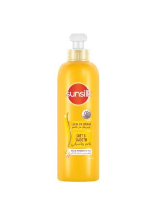 Sunsilk Leave-On Hair Cream with Argan Oil for Soft and  Smooth Hair, 200ml
