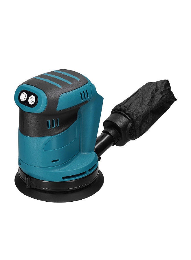 125mm Brushless Motor Cordless Orbital Sander Wood Grind Tool Electric Car Polisher Multifunctional Wood Metal Waxing Polishing Grinding Sanding Machine 6 Speed Adjustable Orbital Sander  - Image 1