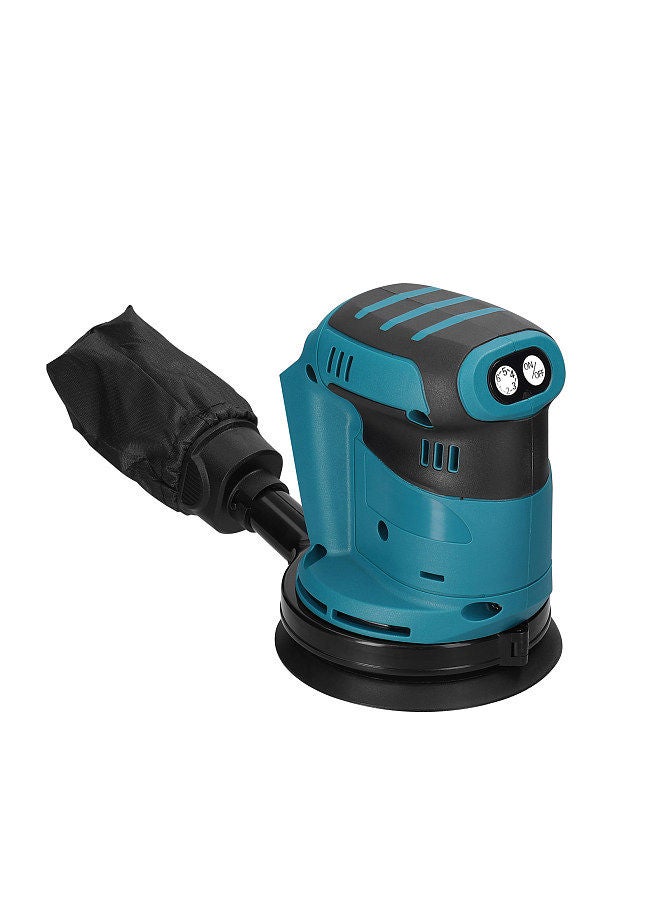 125mm Brushless Motor Cordless Orbital Sander Wood Grind Tool Electric Car Polisher Multifunctional Wood Metal Waxing Polishing Grinding Sanding Machine 6 Speed Adjustable Orbital Sander  - Image 2