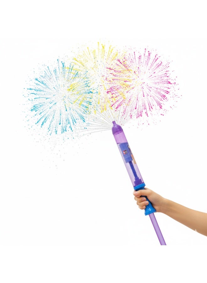 راكو بخاخ مياه للألعاب النارية من راكو - مرش محمول بالضغط العالي، دعامة للحفلات والتصوير الفوتوغرافي، لعبة ممتعة لحمام السباحة للأطفال والكبار - Image 1