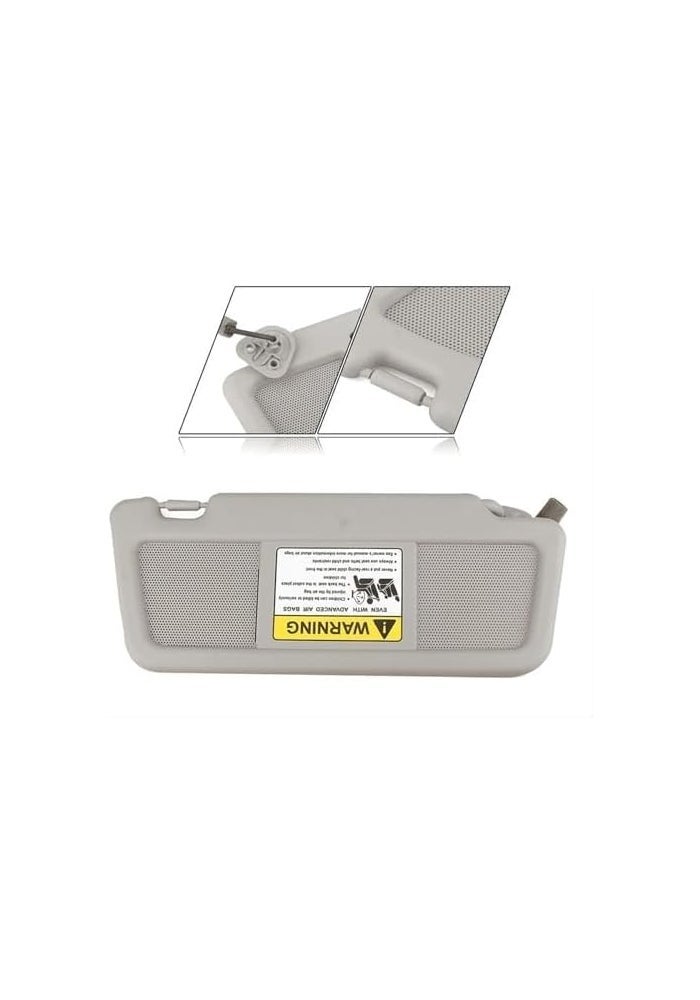 QASULER Side Sun Visor for Mazda RX-8 (2004-2011) - Image 2