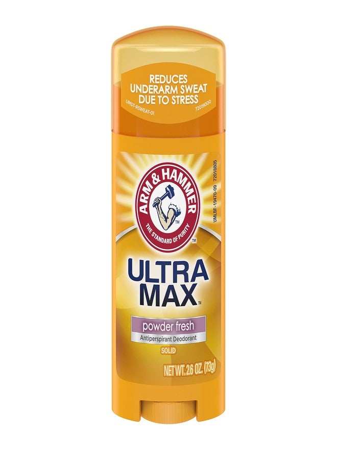 Arm & Hammer Deodorant 2.6oz Solid Ultra Powder Fresh (Oval) (3 Pack) - Image 2