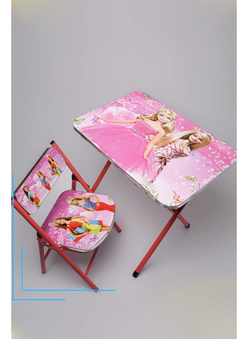 Generic Children's study table and chair set  - Image 2