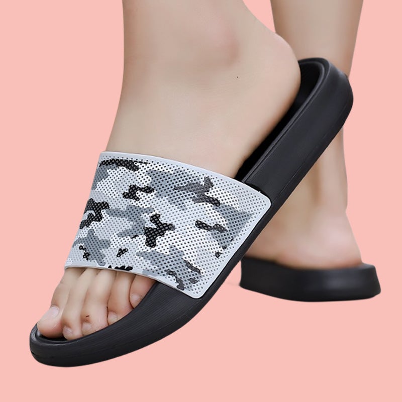 Sandals And Slippers Men'S Light Non-Slip Quick-Drying Outdoor Slippers Large Size 47 Size One-Word Slippers 39-45 46 Size - Image 4