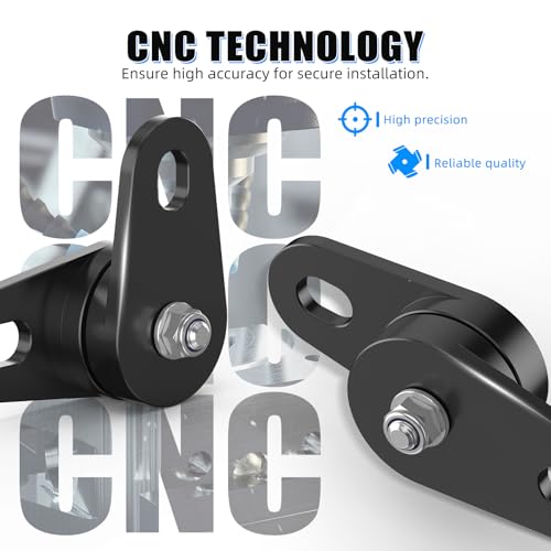 NICECNC Motorcycle Adjustable Exhaust Mount Hanger Compatible with Yamaha Banshee 350 YFZ350 1987-2006, Banshee 350 YFZ350SE Special Edition 2005 2006, Banshee 350 YFZ350LE Limited Edition 2004 - Image 4