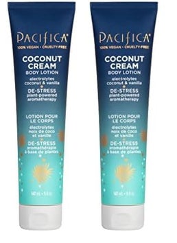Pacifica Coconut Cream Body Lotion 5 oz Pack of 2