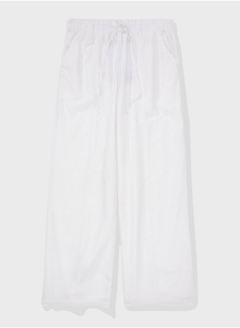 American Eagle - High Waist Wide Leg Pants - Image 1