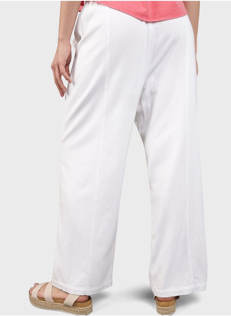 American Eagle - High Waist Wide Leg Pants - Image 1