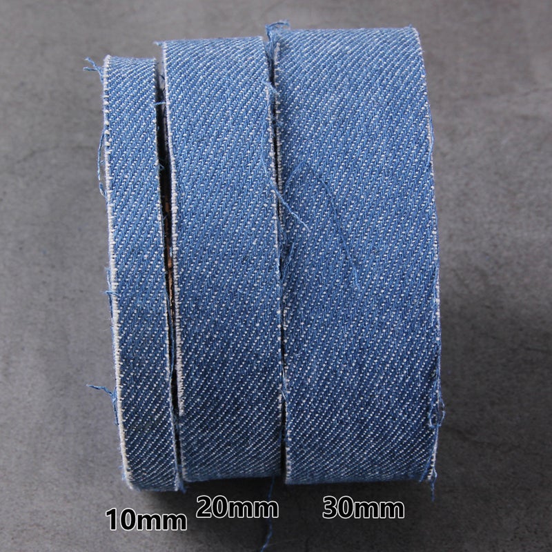 Diy Clothing Fabric Denim Cloth Strip Ribbon Bag Clothes Edge Band Headwear Handmade Accessories Accessories - Image 4