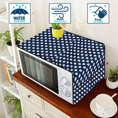 Wings Star Oven Top Cover for Panasonic 27 Litre Convection Microwave Oven NN-CD674MFDG Sliver - Microwave Top Cover with 4 Utility Pockets and 1 Oven Handle Cover KUM47 - Image 5