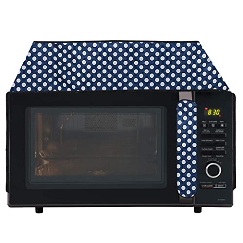 Wings Star Oven Top Cover for Panasonic 27 Litre Convection Microwave Oven NN-CD674MFDG Sliver - Microwave Top Cover with 4 Utility Pockets and 1 Oven Handle Cover KUM47 - Image 1