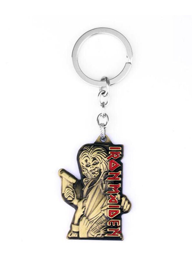 NIBEMINENT Iron Maiden Sign Key Chain