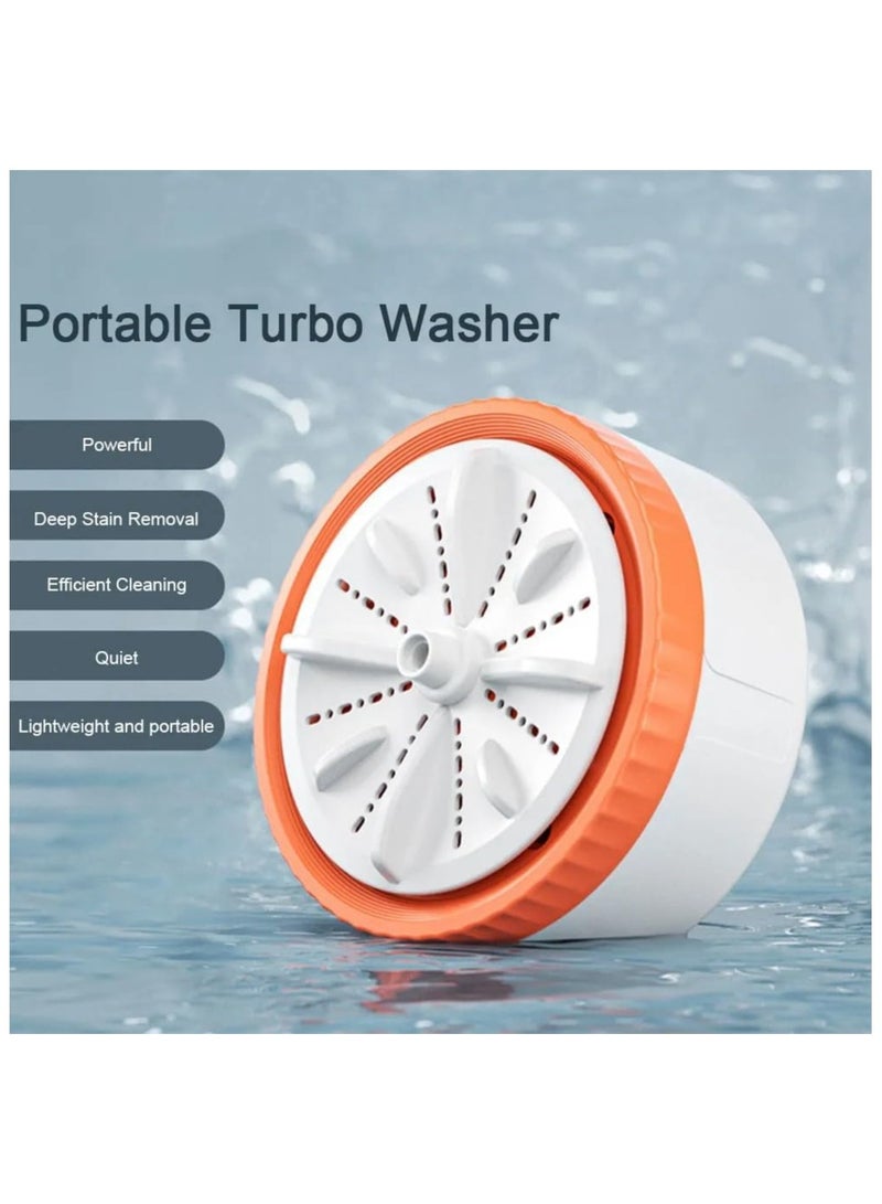 Mini Travel Laundry Machine Lightweight Portable Washing Machine Mini Clothing Washer ABS Material Fast Washer Portable Washing Machine  - Image 2