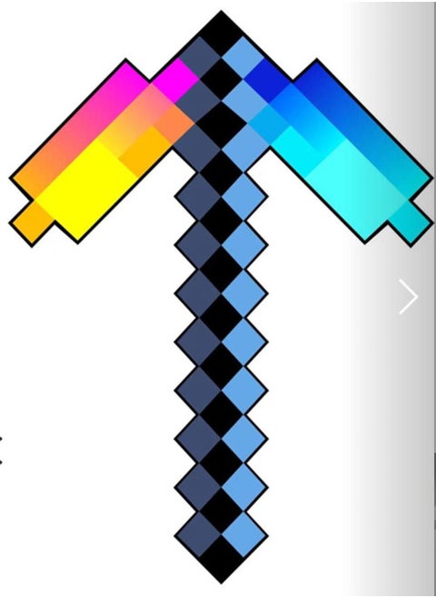 Draft of Minecraft Disintegration, play as a camouflage foam toy