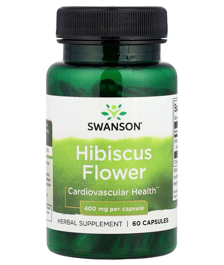 Hibiscus Flower 400 mg 60 Capsules