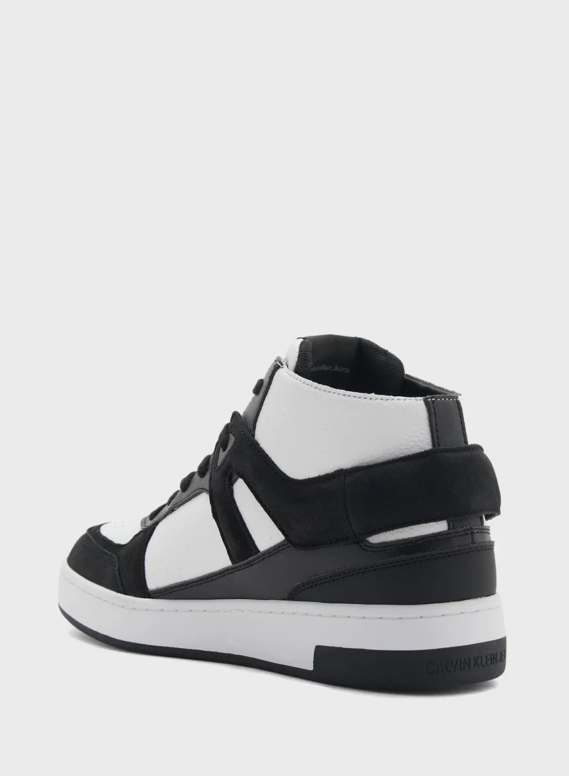 Calvin Klein Jeans Lace Up High Top Sneakers