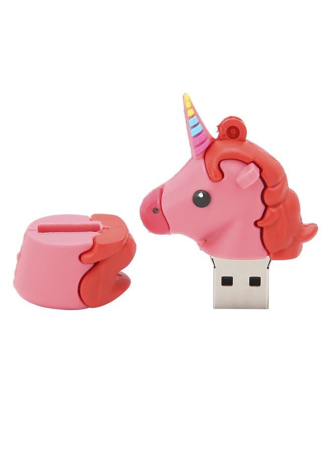 Thoraya Memory Stick USB 2.0 U Disk Flash Drive 3D Cartoon Appearance Data Storage Gift 128GB  - Image 1