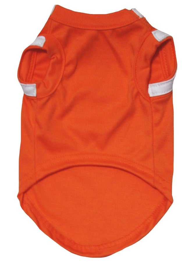 Petitebella Cute Turkey Face Puppy Dog Shirt (Orange/White, X-Large) - Image 2