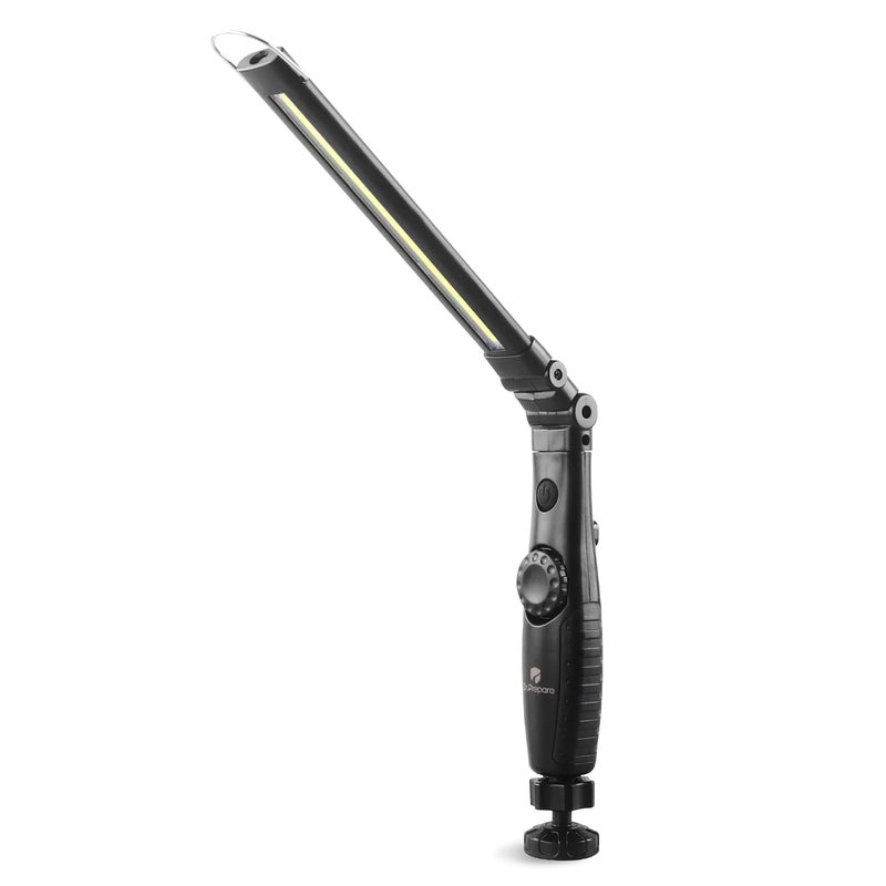 Dr. Prepare LED Work Light, 700 Lumens Foldable Rechargeable Work Light, 3200mAh Cordless Portable Magnetic COB LED Inspection Light for Car Repair, Home, Garage, Emergency - Image 1