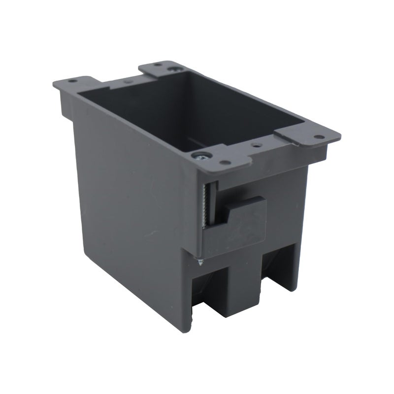 YQSIYU 1-Gang PVC Old Work Switch/Outlet Electrical Box,14 cu.in.Old Work Electrical Box 1 Gang Extra Deep,ETL,for Home Improvement,Plastic Junction Box for Switches(1 Pack) - Image 1