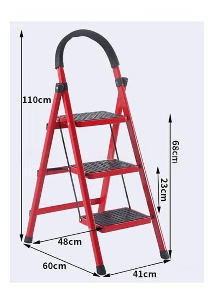 keke 4 Step Portable Folding  Ladder - Image 2