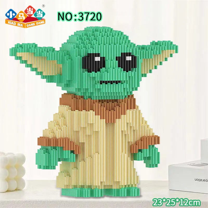 Stitch Yoda Basketball Shoe Building Blocks Toy - Educational Puzzle for Kids - Image 2