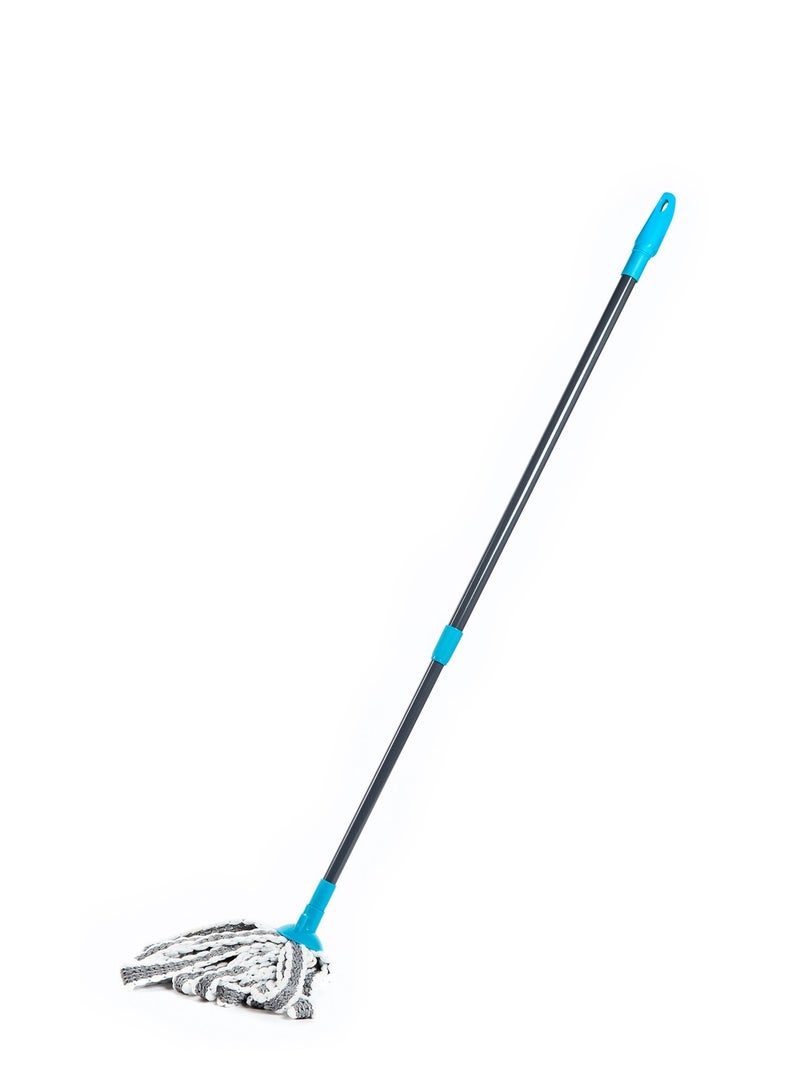 Beldray Antibacterial Telescopic Mop with Refill: Extendable Reach, Hygienic Clean Reusable and hygienic mop head - Image 1