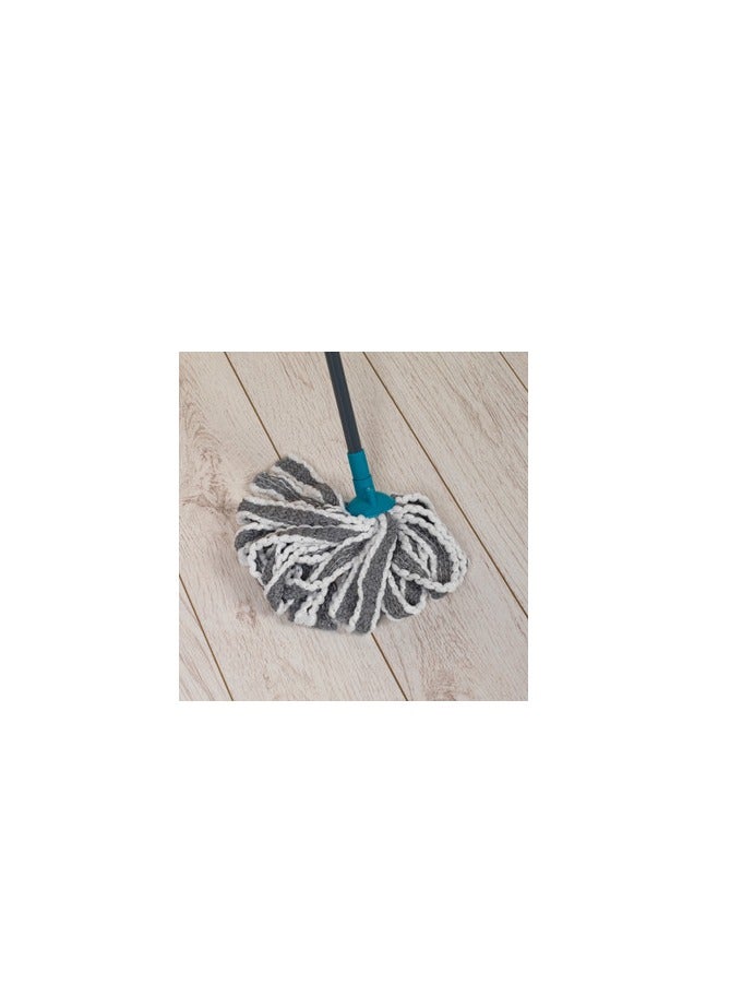 Beldray Antibacterial Telescopic Mop with Refill: Extendable Reach, Hygienic Clean Reusable and hygienic mop head - Image 2