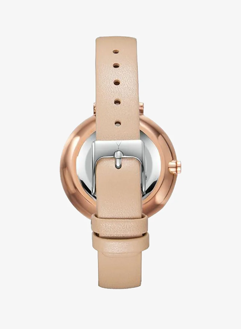 Ecstacy Rose Gold Women's Stainless Steel Analog Watch E23501-SLCK - 35.5 mm for Women | Best Price UAE