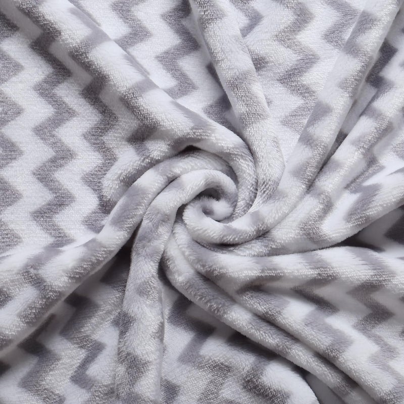CREVENT 76x102cm Cute Cozy Fluffy Warm Baby Blanket for Girls Boys Infants Toddlers' Bedding Crib Cot Stroller, Baby Shower Newborn - Whale - Image 3