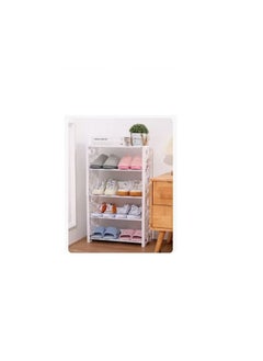 Spaceshoop Assembled Simple Household Plastic Multilayer Mini Shoe Rack  - Image 2