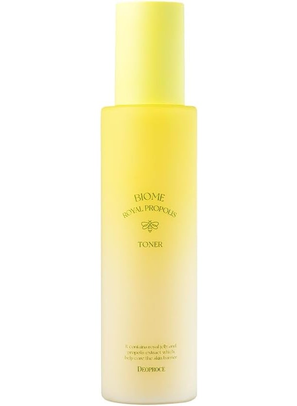Deoproce Biome Royal Propolis Toner 150 ml Korean Skincare Moisturizing Nourishing Hyaluronic Acid 7 Types of Vitamin B