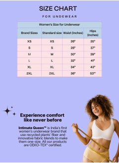 Intimate Queen Intimate Queen Lemon Bae Seamless Quick Dry Anti-Bacterial Bikini Style Briefs  - Image 2