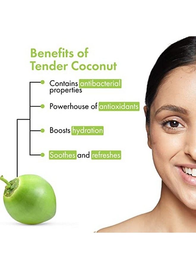 Tender Coconut Cleansing Micellar Water 120 Ml | Makeup Remover For All Skin Types | Hydrating Moisturizing & Soothing Micellar Cleansing Water | Vegan No Parabens Sulphates & Silicones