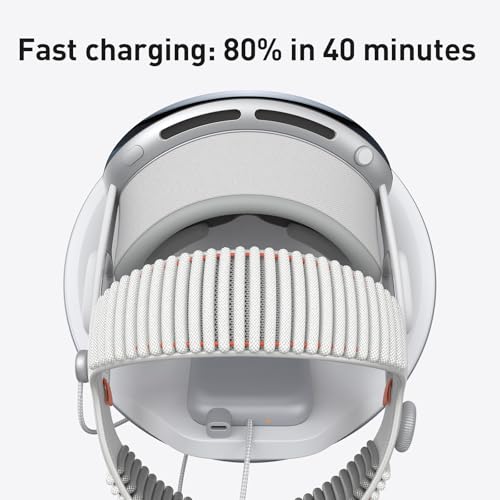 PRISMXR Charging Dock Compatible with Apple Vision Pro 65W Fast Charge Station with USB-C Charger and Cable (Carina D1) - Image 3