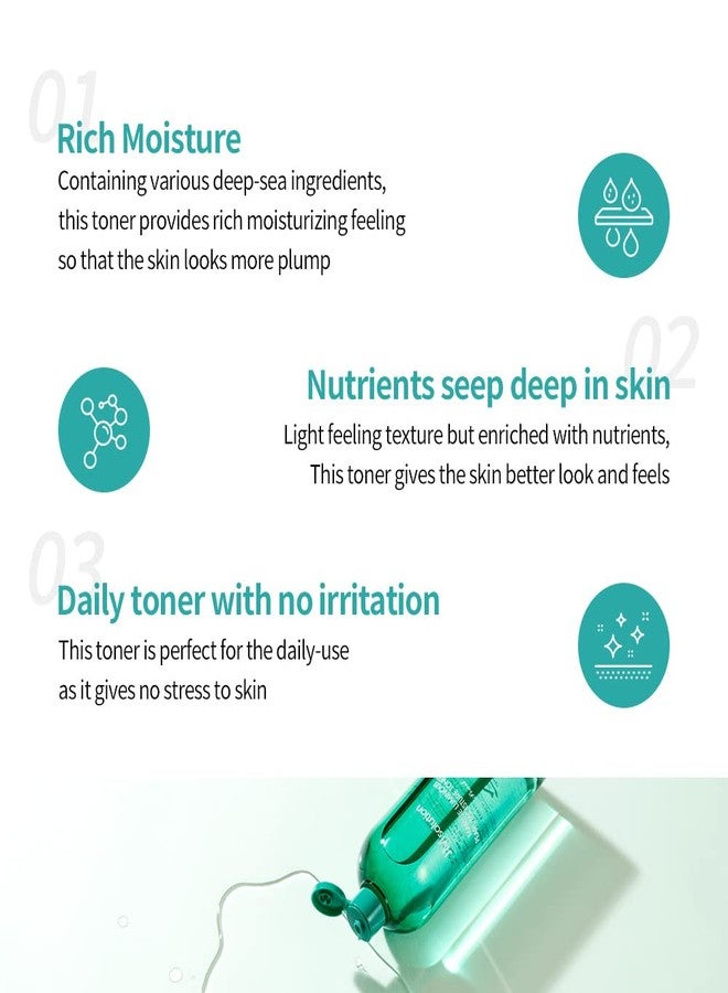 JMsolution Marine Luminous Pearl Moisture Toner X-Large 20.28 fl oz - Korean Skincare for Hydration & Radiance - Image 3