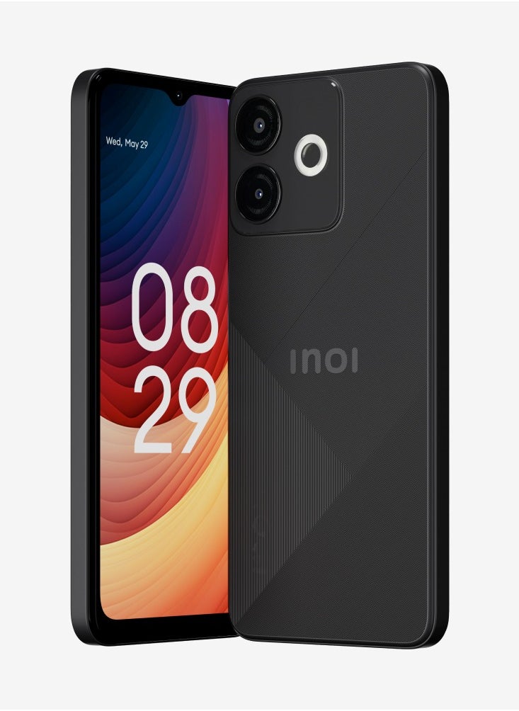 INOI - A14 Experience, 4G, LTE, 6GB RAM 64GB ROM (2+4GB Memory Fusion), Octacore 1.6GHz, 6.5 Inch, HD+ Display, 13MP Camera with AI, Titanium Black, Middle East Version, 777 days of warranty - Image 1