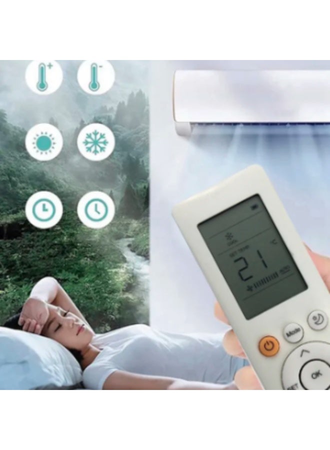 erorex New RG10B(B)/BGEF Replacement Remote Control for Air Conditioner - Image 2