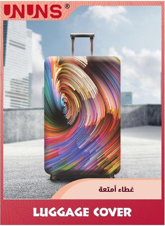 UNUNS Luggage Cover,3D Washable Travel Cover Carry On With Zipper Fits 18-20 Inch For Holiday And Great Gift Idea  - Image 4