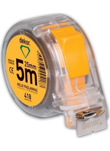 DEKOR Decor Tape Measure Transparent 10 M X 25 Mm 426 