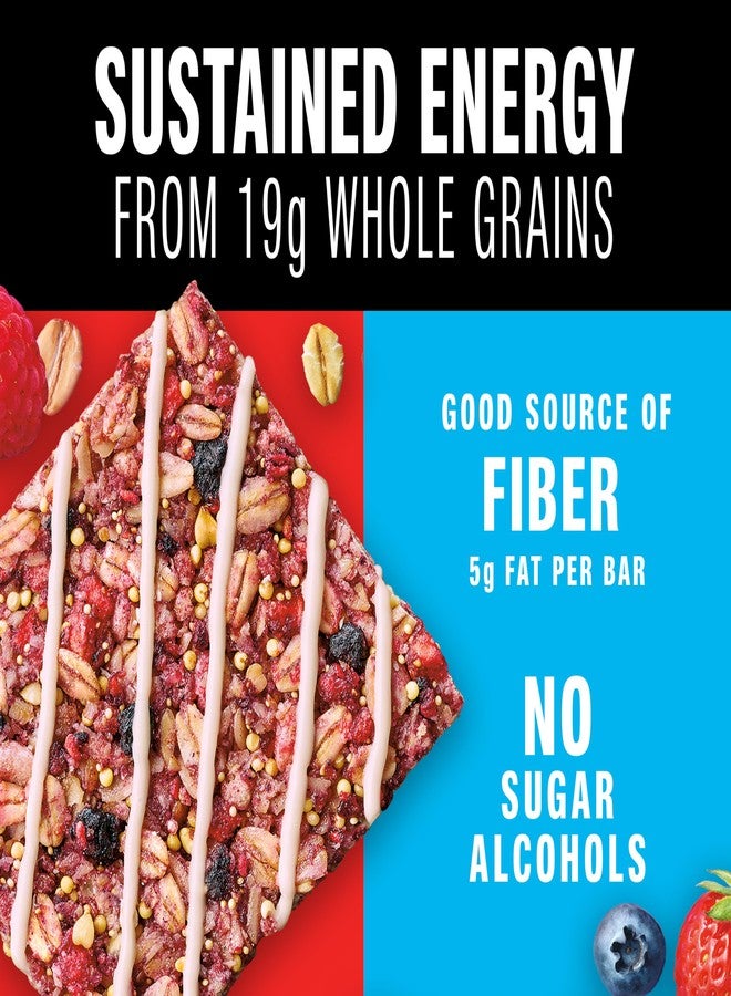 KIND Healthy Grains Energy Bars, Mixed Berry, Gluten Free, Healthy Snacks, 19g Whole Grains, 10 Count - Image 2