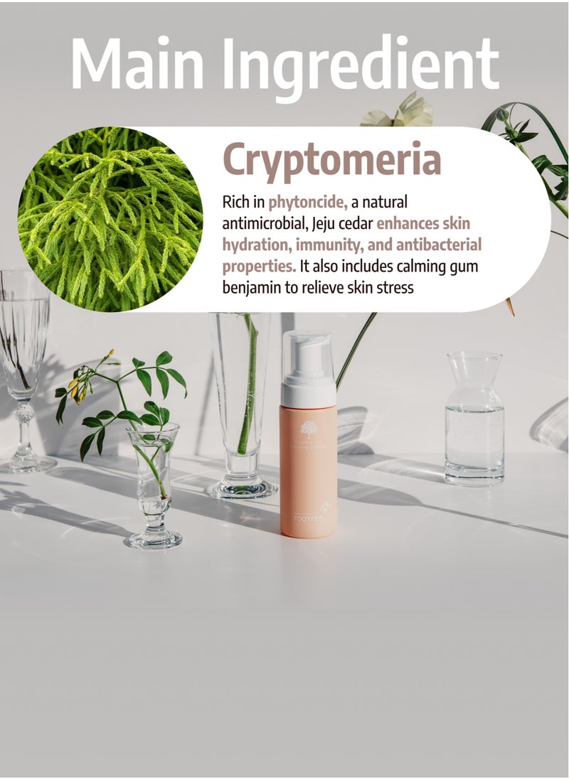 rootree - Cryptherapy Purifying Cleanser - Korean Skincare, Face Wash, Gentle Exfoliaitng, Hydrating and Moistruising, Vegan & Cruelty Free - Image 1