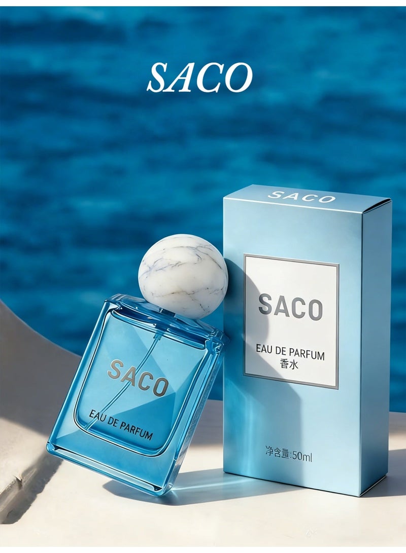SACO/Polar Ocean Eau de Parfum 50ml/Aquatic Fragrance for Men and Women - Image 1
