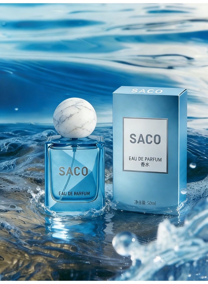 SACO/Polar Ocean Eau de Parfum 50ml/Aquatic Fragrance for Men and Women - Image 3