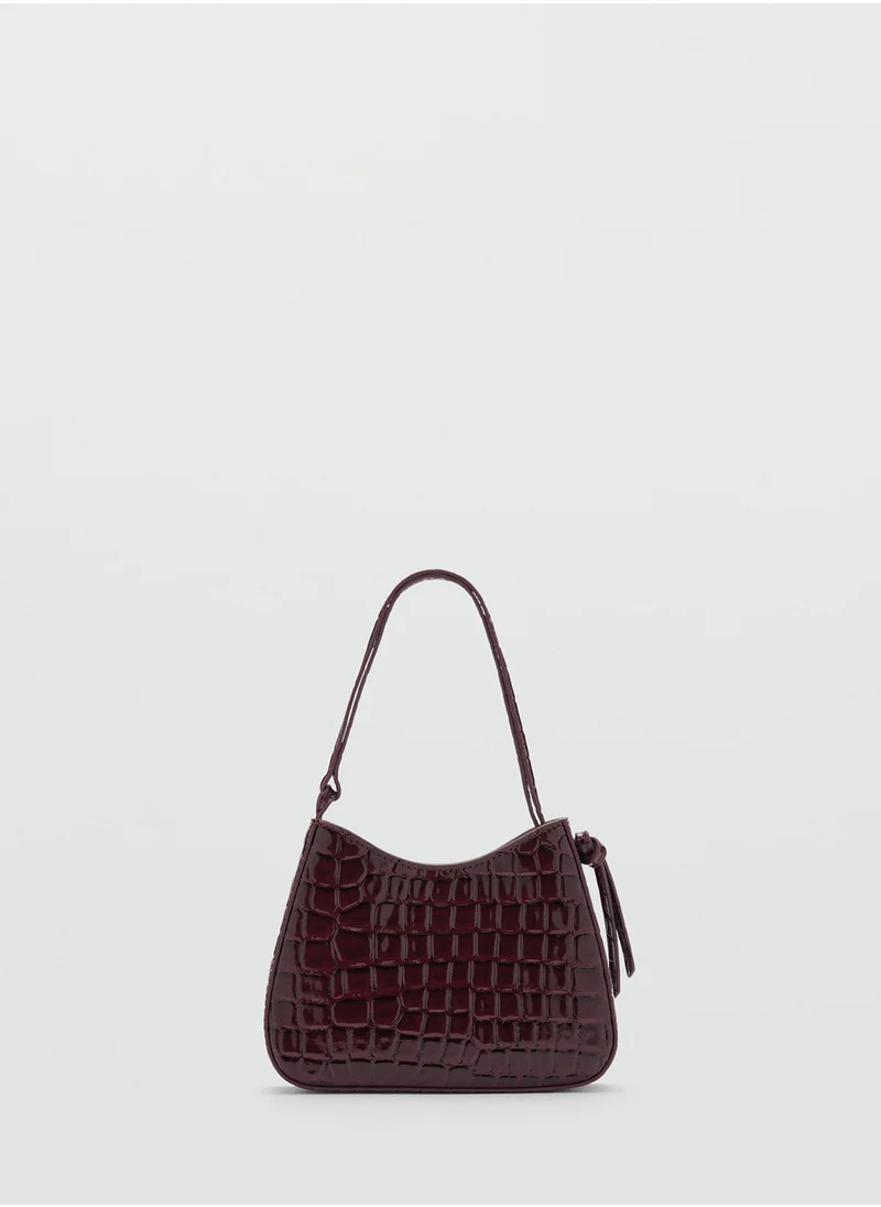 MANGO Shopper Bag With Padlock