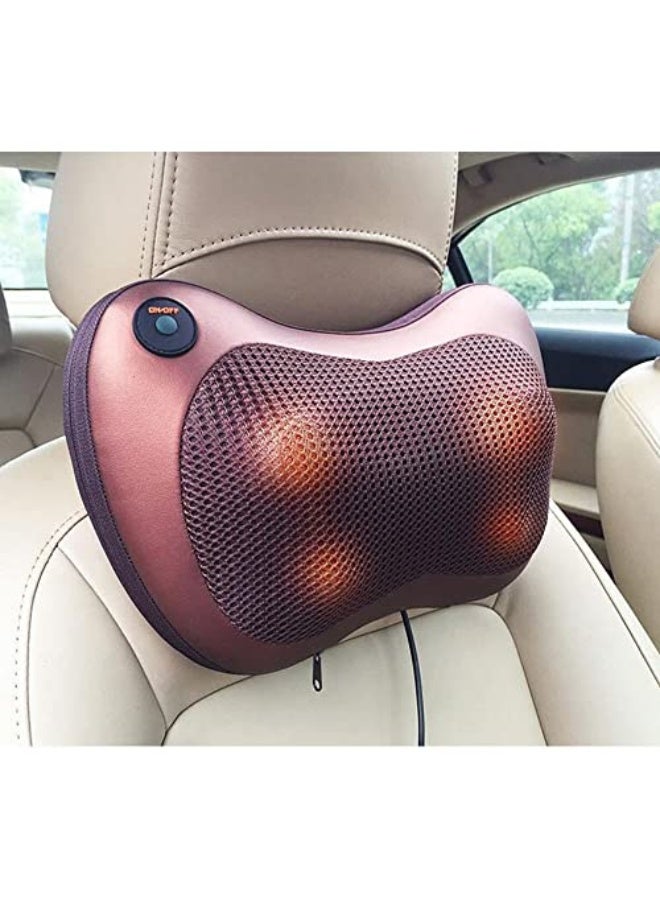 Loquat Back Massager with Heat, Shiatsu Back and Neck Massager with Deep Tissue Kneading, Electric Back Massage Pillow for Back, Neck, Shoulders, Legs, Foot, Body Muscle Pain Relief, Use at Home, Car, Office - Image 5