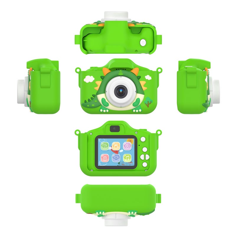 Kids Digital Camera: 48MP 1080P Dual Lenses, 2.0 Inch IPS Screen - User-friendly Controls Built-in Games, Toddler Camera for Boys Girls Birthday Holiday Gifts - Image 2